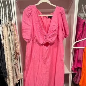 Eloquii Vibrant Pink Dress